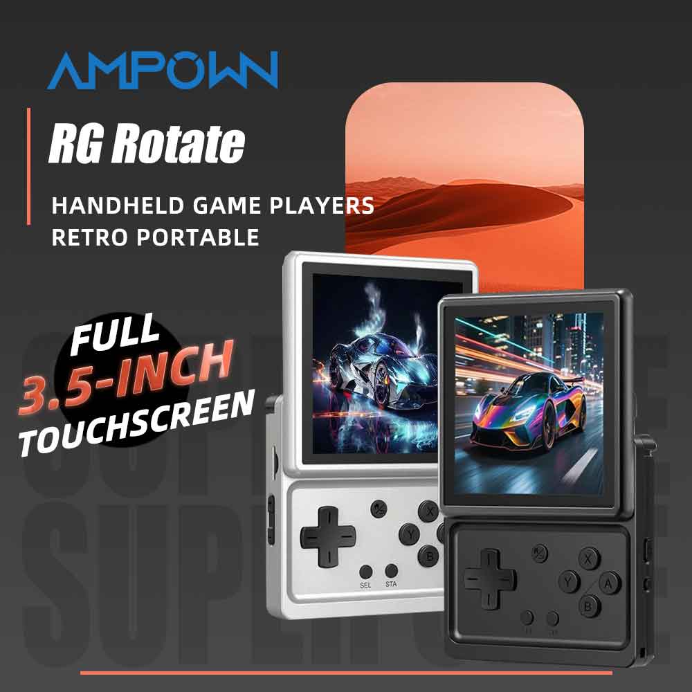 Gaming Console Types - ANBERNIC RG Rotate Android Handheld Game