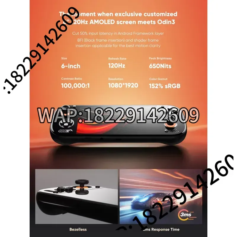AYN Odin 3 Gaming Console Hand - Gaming Console In recension och pris