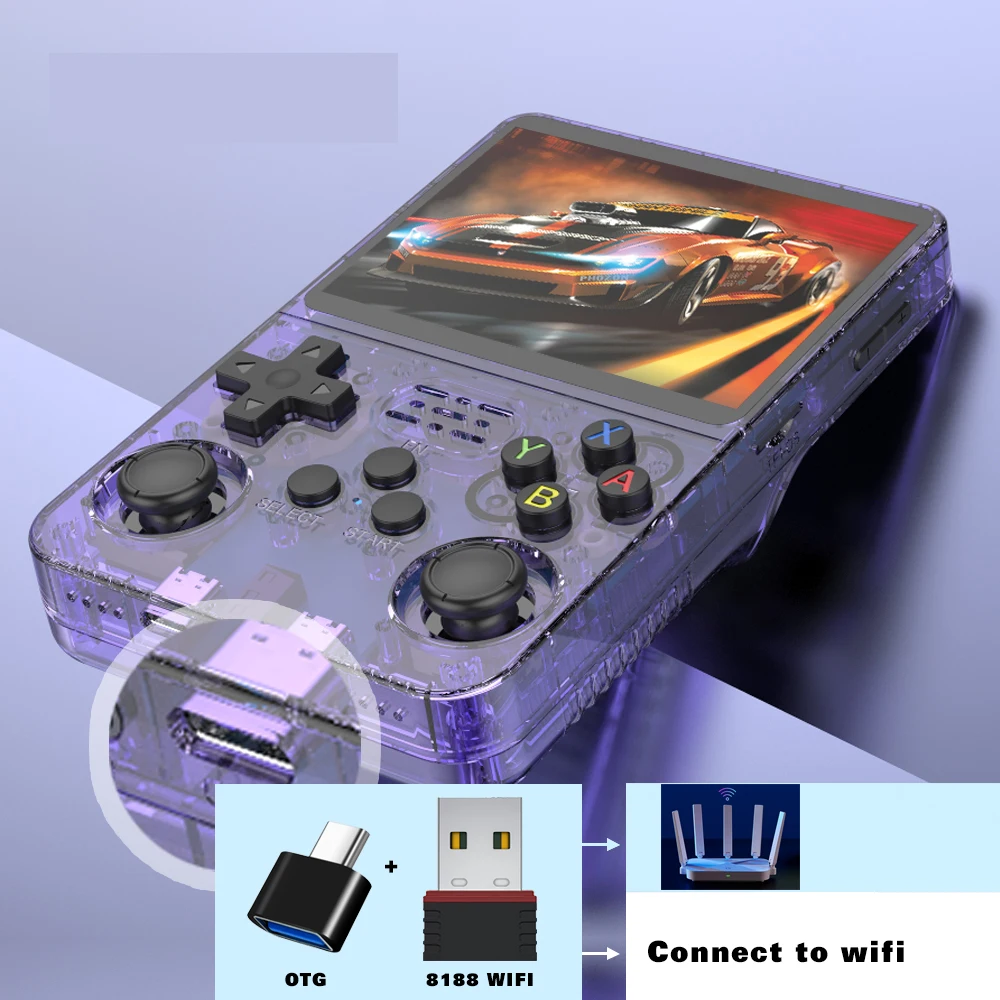 R36S (WiFi) RTL8188FTV USB Don - Gaming Console R36 recension och pris