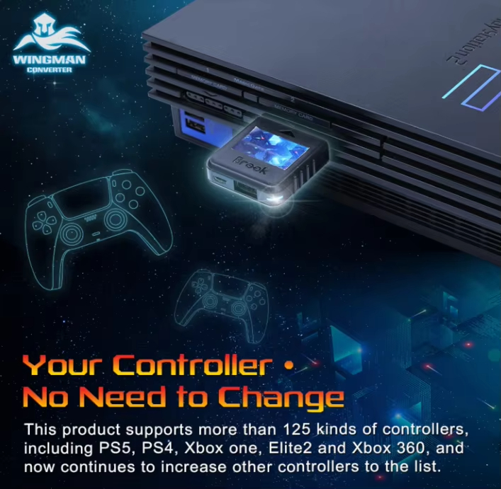 PS2 Wingman Brook Converter fo - Xbox Elite Controller recension och pris