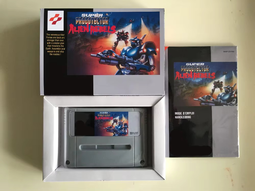 16Bit Games ** Super Probotect - Gaming Console Box recension och pris