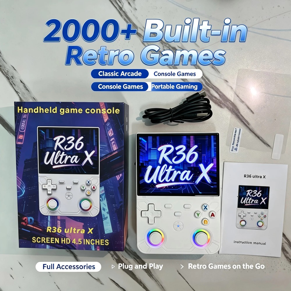 R36 Ultra X Retro Handheld Gam - Gaming Console R36 recension och pris