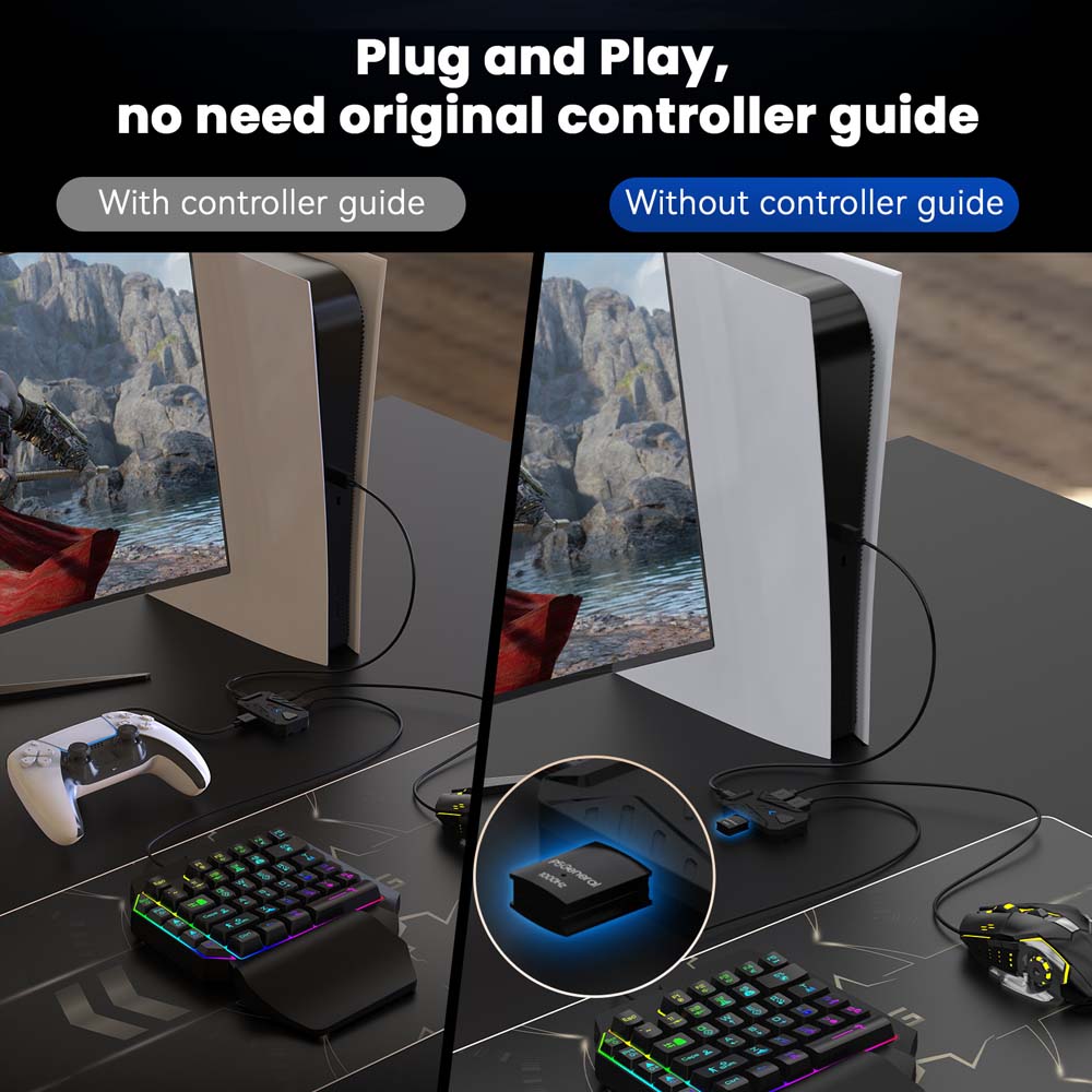 for PS5 Gaming Keyboard Mouse  - Gaming Console Types recension och pris