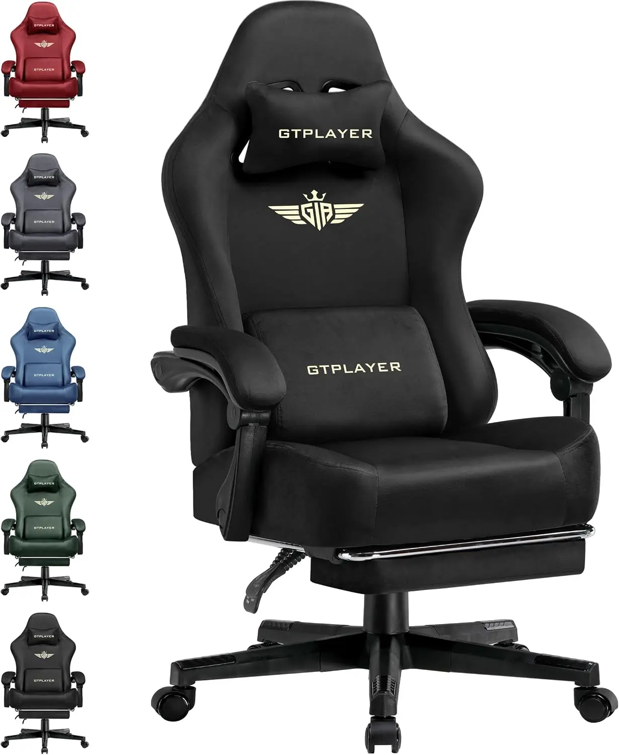 Big and Tall Gaming Chair Fabr - Gaming Chair Cushion recension och pris