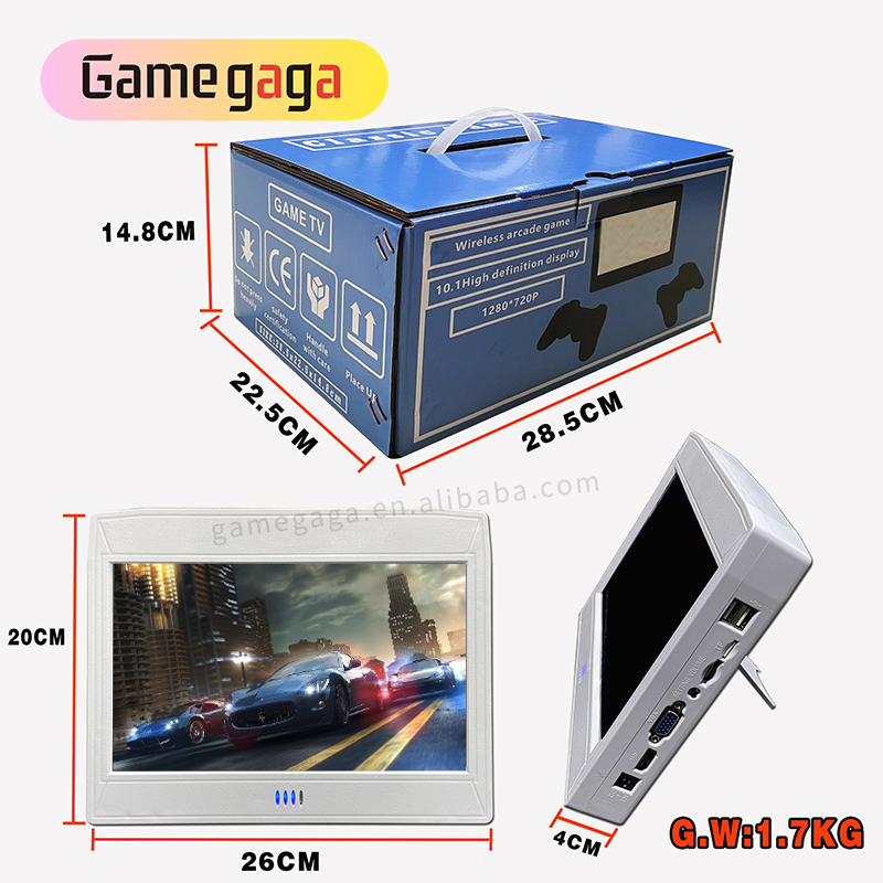 L Video Game Console 10 Inch S - Gaming Console Box recension och pris