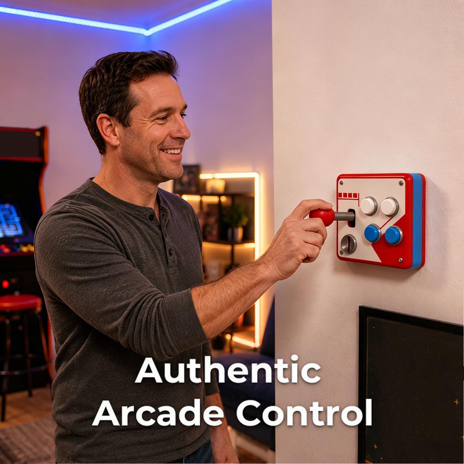 Creative Retro Arcade Game Lig - Gaming Console Joystick recension och pris