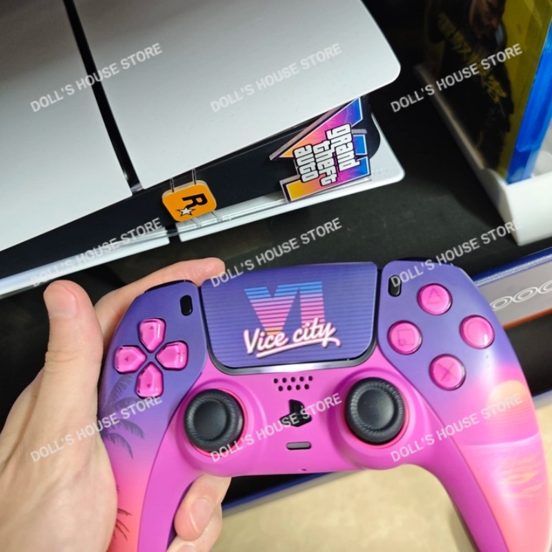 Gta 6 Sunset City PS5 Controll - Ps5 Controller Cover recension och pris