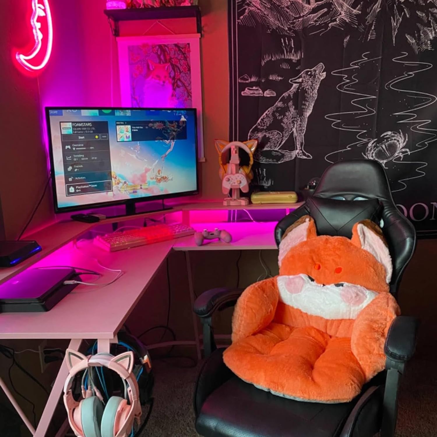 Cute Seat Cushion Soft Chair C - Gaming Chair Cushion recension och pris