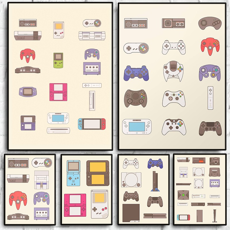 (2D Canvas Painting)  Video Ga - Gaming Console Picture recension och pris